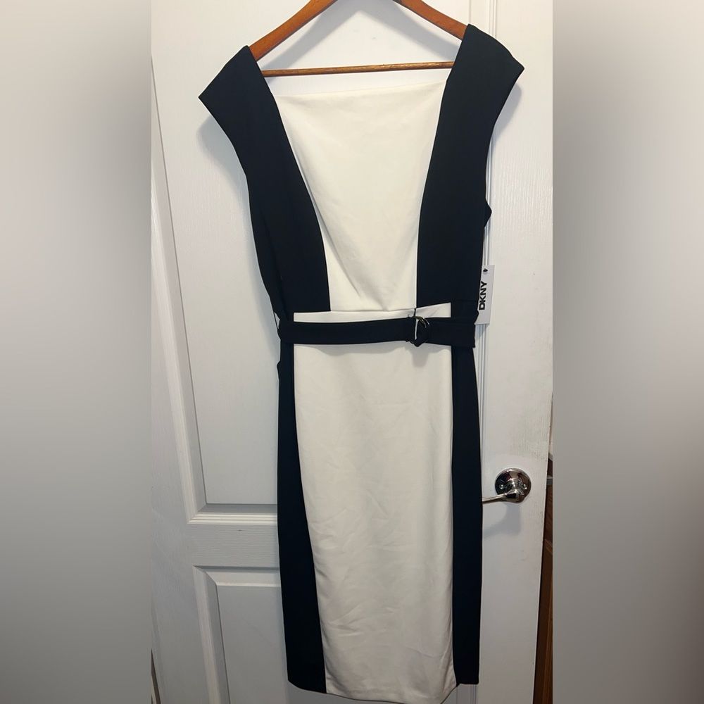 Dkny Black And White Women's Dress